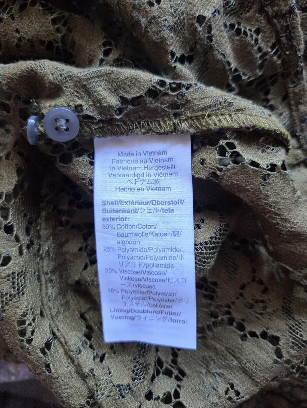 J Crew Lace Blouse Size 10